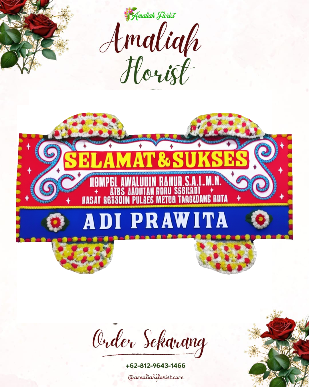 Papan Bunga Ucapan Selamat Dawuan